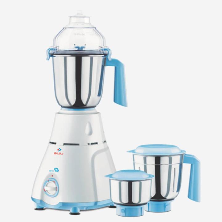 Bajaj GX 11 750-Watt Mixer Grinder with 3 Jars (White/Blue) | Daraz.com.bd