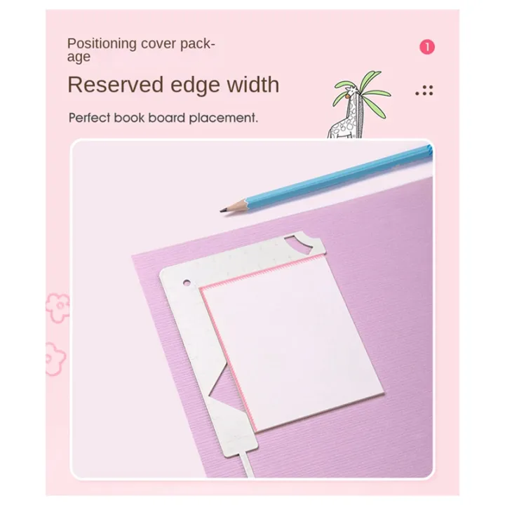 5-In-1%20Book%20Cover%20Guide%20Stainless%20Steel%20Metal%20Bookbinding%20Cover%20Tool%20for%20Scribe%20Marking%20Album%20Notebook%20Gauge%20Ruler%20Durable%20Easy%20Install%20Easy%20to%20Use%20-%20Image%206