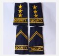 Security Bach - security guard uniform Bach Epaulet , Shoulder Bach- Security Patch tag nameplate.