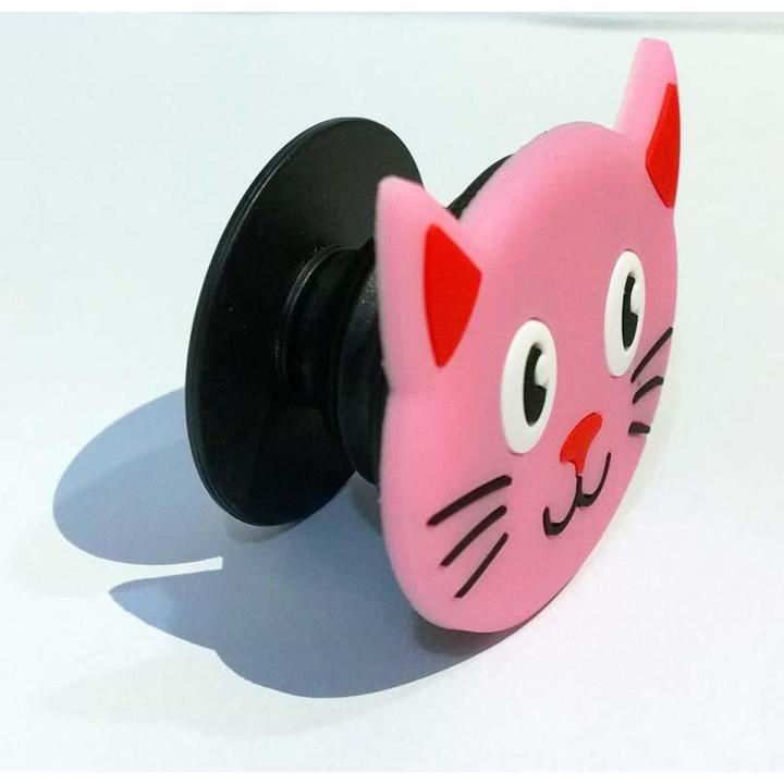 Pop Up Socket For Mobile- Kitty