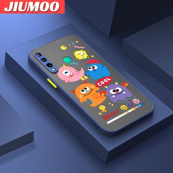 JIUMOO For Huawei Y7P Huawei P40 Lite E Case Fashion Tide Cute