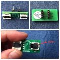 QFN8 /WSON8/MLF8/MLP8/DFN8 TO DIP8 universal two-in-one socket/adapter for both 6*5MM and 8*6MM chips SMT BIOS flash socket minghao. 