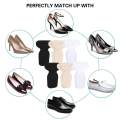 Heel GripsHeel Pads Shoe Cushion Liner Gel Inserts Insole Pads High Heel Cups Foot Care Back Heel Protector And Adjust Shoe Size For Men And Women.