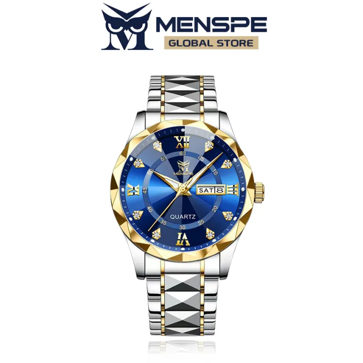 MENSPE%20Men's%20Fashion%20Watch%20Quartz%20Watch%20With%20Diamond%20Calendar%20Watch%2030M%20Waterproof%20Luminous%20Watch%20Quartz%20Watch%20Steel%20Band%20Watch%20Men%20Wrist%20Watch%20With%20Luminous%20Pointers%20-%20Image%202
