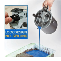 2X 4L Automotive Paint and Coating Mixing Slurry Cover Stirrer Paint Mixer Tools Paint Lid Agitator Tool.