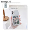 For Vivo Y03 Case Soft Card Bag Case Card Holder Transparent Wallet Cover For VIVO Y03 Back Cover Phone Cases.