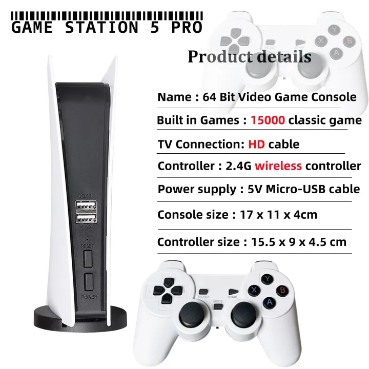 Video%20Game%20Console%2064G%20Built-in%2015000%20Games%20Retro%20Game%20Console%20Wireless%20Controller%20Game%20Stick%20For%20PS1/GBA/SFC/MAME%20Kid%20Xmas%20Gift%20-%20Image%203