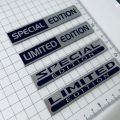 3D Metal LIMITED EDITION Emblem Sticker Aluminium Logo Car Fender Badge Trunk Decal Special EDITION Stikcer Accessories. 