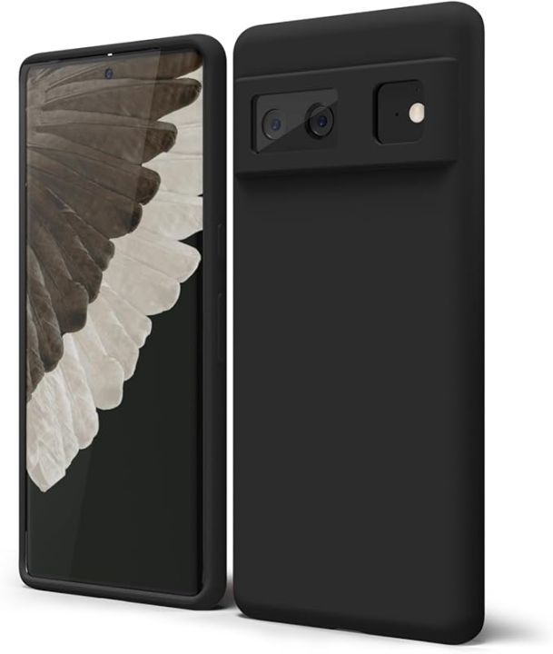 For Google Pixel 6 Silicone Soft Gel Rubber Slim Liquid Cover Shockproof Protective Anti-Scratch Phone Case
