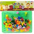 Educational letter block puzzle - English Alphabet & Number. 