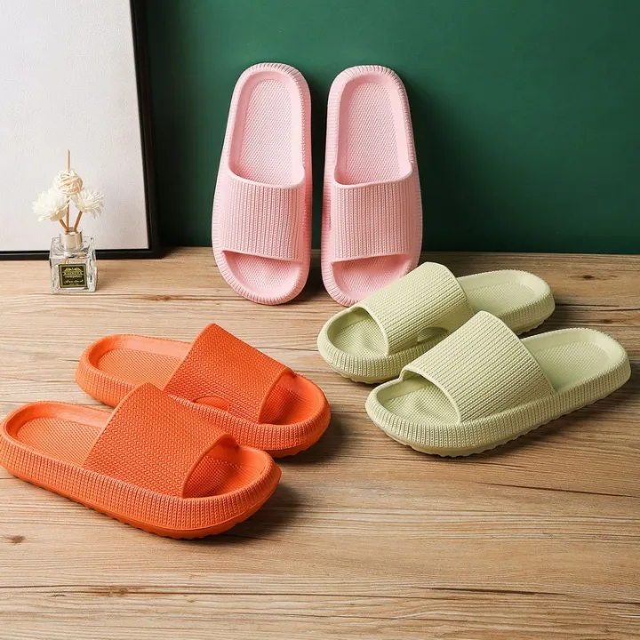 Thick%20Bottom%20Cloud%20Slippers%20Men%20Women%20Non-Slip%20Bathroom%20Home%20Flip-Flops%20Soft%20Sole%20Eva%20Indoor%20Sandal%20Summer%20Beach%20Outdoor%20Slides%20-%20Image%205