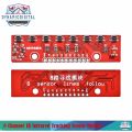 8 Channel IR Infrared Tracking Sensor Module Barrier Line Track Sensor Module Detection Board. 