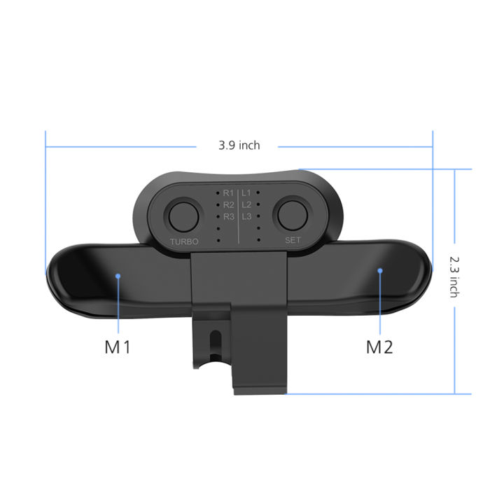 For%20PS4%20Controller%20Paddles%20Extended%20Gamepad%20Back%20Button%20Attachment%20Joystick%20Rear%20Buttons%20with%20Turbo%20Key%20for%20PS4%20Game%20Accessories%20-%20Image%205