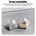 GGBOY Kang White V3 Switches Mechanical Keyboard Linear Switch 3 Pin Custom Cherry RGB SMD Gaming Compatible Hot Swap MX Switch. 