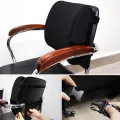 Memory Foam Lumbar Support Back Cushion Price in Bangladesh  Back Pain Relief Pillow for office chair. 