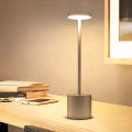 Modern LED Rechargeable Table Lamp Restaurant Bedside USB Desk Reading Lamp Sunlight Mall - charger light. 