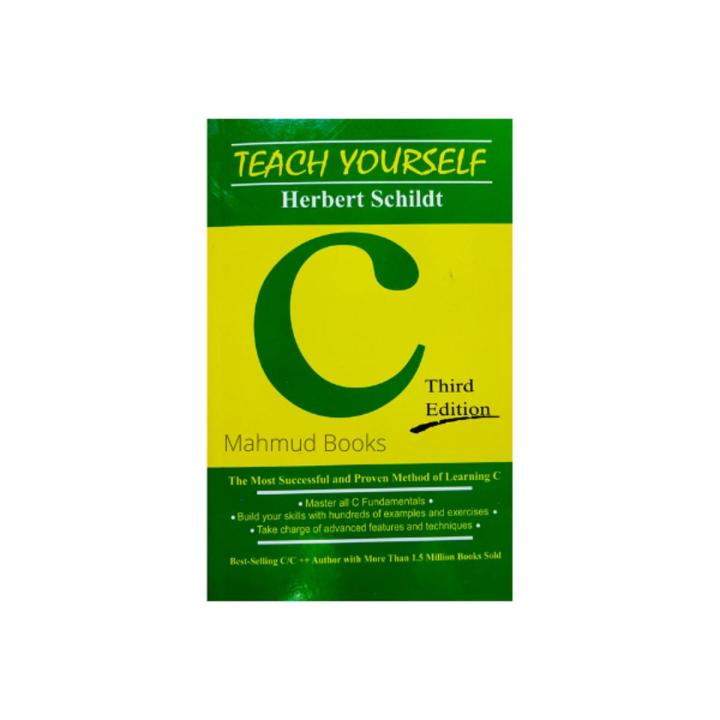 Teach Yourself C by Herbert Schildt - book | Daraz.com.bd