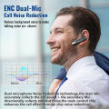 【Shop Now and Save】 New Bee B45 Headset Earphones V5.0 Headphones with Dual Mics CVC8.0 Hands-Free Earpiece for Driving Business. 