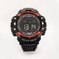 Rubber Sports Digital Watch  for Men Black - Watch. 