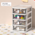 Office Desktop Storage Box Transparent Small Drawer Storage Cabinet Student Desk Stationery Sundries Storage Box. 