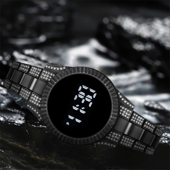 Women%20Diamond%20Touch%20Screen%20LED%20Watch%20Fashion%20Steel%20Band%20Electronic%20Watches%20for%20Girl%20-%20Image%202