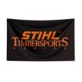3X5Ft Stihl Timbersports Series Flag Polyester Digital Printing Banner For Decor. 