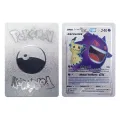 Pokemon Rainbow Cards Gold Silver Vmax GX Card Collection Battle Trainer Card Spanish English French Child Toys Christmas Gifts MuXiaRe. 