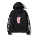 Harajuku Ice Coffee Splatter Hoodies Sweatshirts Men and Women oversized hoodie Charli DAmelio Pullover Unisex Costume Tracksuit. 