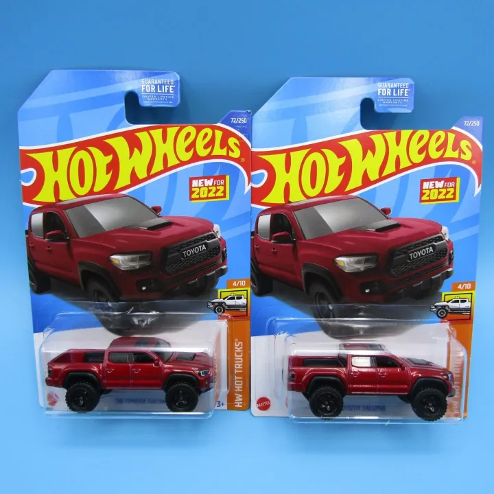 Hot%20Wheels%20(Mainline)%2020%20Toyota%20Tacoma%20Maroon,%20Scale%20-%201:64%20-%20Image%203