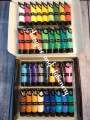 Keepsmiling 36 Acrylic Color Box 30Ml Tubes Paint Set For Professional Artist. 