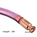 25mm x 2M PVC Fuel Siphon Hose Copper Jiggler Jiggle Siphon Pump Water Pipe. 
