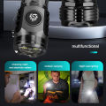 High Power LED Flashlight Torch 20W Powerful Tactical Hunting Light USB Rechargeable Ultra Powerful LED Flashlight 18350 Battery.