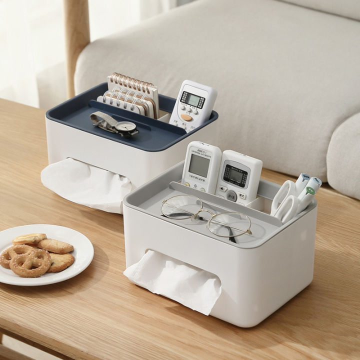 Multifunctional%20Tissue%20Box%20Living%20Room%20Desktop%20Organizer%20Remote%20Controller%20Glasses%20Pencil%20Holder%20Paper%20Towel%20Storage%20Box%20-%20Image%202