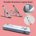 Collapsible & Portable Aluminium Laptop Stand. 