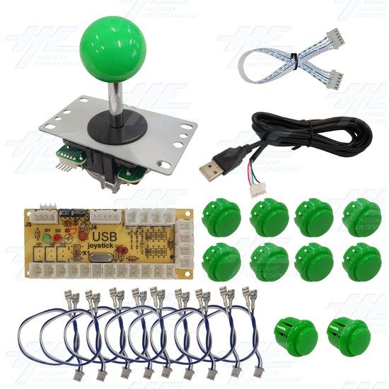PC USB Joystick Controller and Button Kit