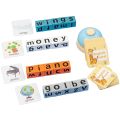 Kids Wooden English Word Spelling Game with Bell & Flash Cards | Kids Educational Learning Toy | Early Learning Educational Toy | Cognitive Learning Toy for Kids – Learning Toy for Preschool & Toddlers.
