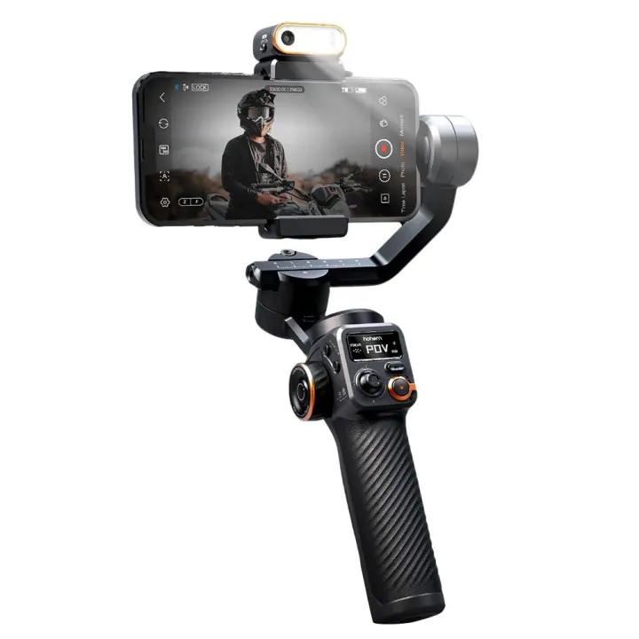 hohem iSteady M6 Kit 3-Axis Smartphone Gimbal Stabilizer with AI Vision Sensor and Fill Light Module - #2