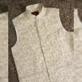 Printed golden koti for men print brand | Nehru jacket for men | Waist coat and vest for men golden.