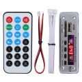 5V 12V Bluetooth 5.0 MP3 Decoder Board USB TF Panel Module with Remote Control. 