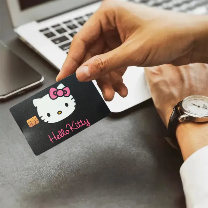 Cartoon%20Hello%20Kitty%20Credit%20Card%20Skin%20Stickers%20for%20VISA%20Bank%20Card%20Transportation%20Card%20Pvc%20Waterproof%20Sticker%20Women%20Accessories%20-%20Image%203