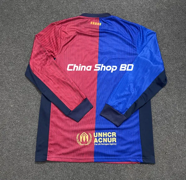 Barcelona%20Home%2024/25%20Full%20Sleeve%20Jersey%20-%20Image%204