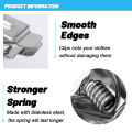 1/10/20pcs Stainless Steel Clothes Pegs Clips Household Clothing Sealing Clip Windproof Clips Hang Pins Metal Clips. 