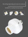 (New)Aube ewelink WiFi Mart light bulb adapter E27 LED lamp holder BAE ac90-250v wirele voice control Alexa Google Home ailer. 
