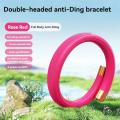 Mosquito Repellent Bracelet, Insects Repellent Belt, Deet-Free, Outdoor Garden Mosquito Repellent Wristband Black. 