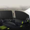 【Must-Have Style】 SEAMETAL Magnet Car Side Window Curtain 2Pcs Car Sun Shade Privacy Curtains Front/Rear Window UV Blocking Summer Sunshade Cover. 