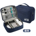 Travel Gadget Cable Storage Bag Organizer Digital Electronic Organizer Portable USB Data Line Charger Plug Power Bank Mobile Storage Bag. 