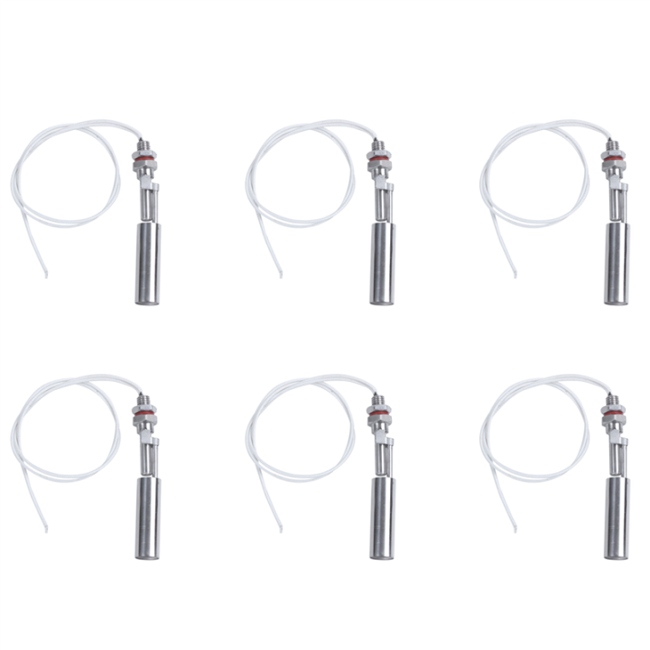 XHHDQES 6X Stainless Steel Breaking Water Level Sensor Horizontal Float Switch