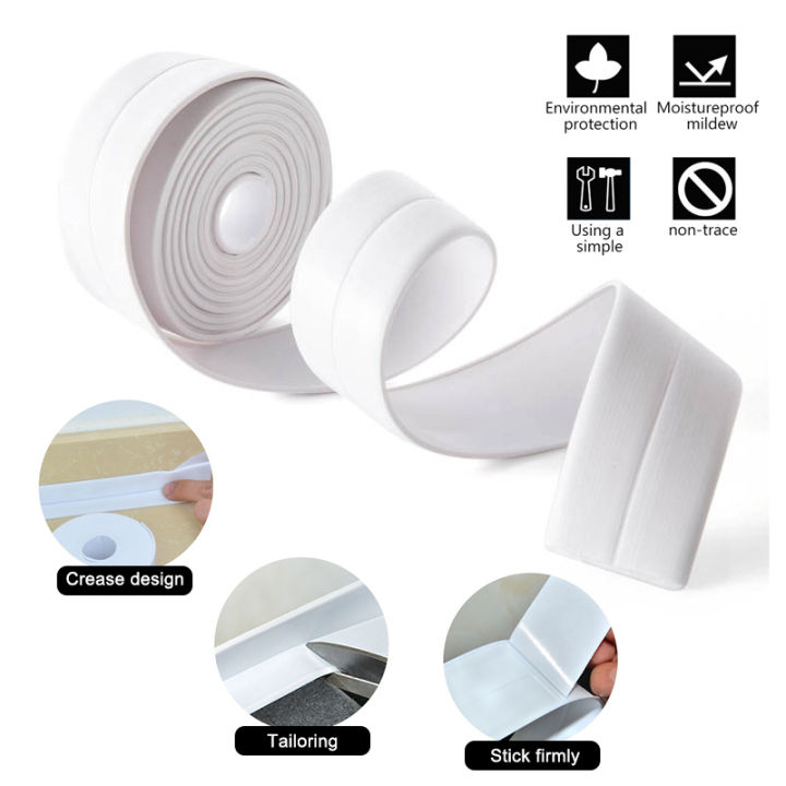 Pvc%20Sealing%20Strip%20Tape%20Bathroom%20Toilet%20Crack%20Sticker%20Self%20Adhesive%20Waterproof%20Mildew%20Proof%20Tape%20For%20Kitchen%20Sink%20Wall%20Corner%20-%20Image%206