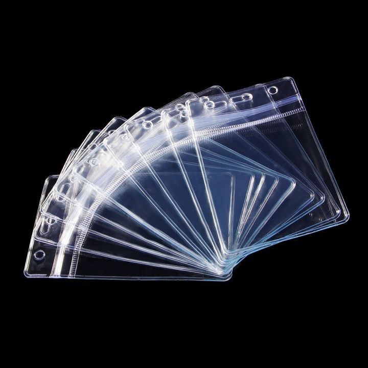 10%20Pcs/set%20Waterproof%20Vertical%20Transparent%20PVC%20Plastic%20Clear%20Zipper%20ID%20Card%20Holder%20Pocket%20-%20Image%202