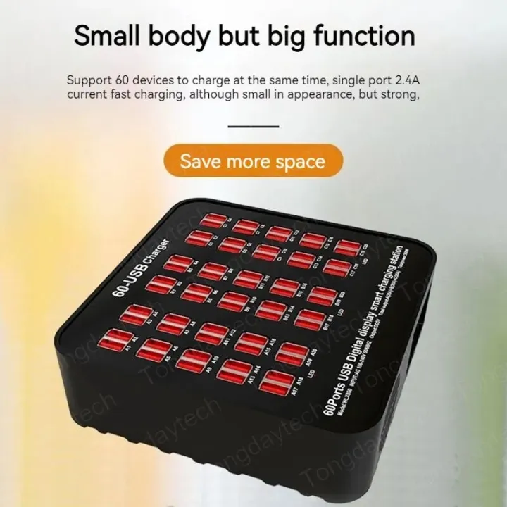 300W%20Multi%20USB%20Charger%20Hub%20Station%2060%20Ports%20Fast%20Charging%20Wall%20Charger%20for%20iPad%20iPhone%2011%2012%2013%20Pro%20Max%20Samsung%20Tablet%20Usb%20%EC%B6%A9%EC%A0%84%EA%B8%B0%20-%20Image%205